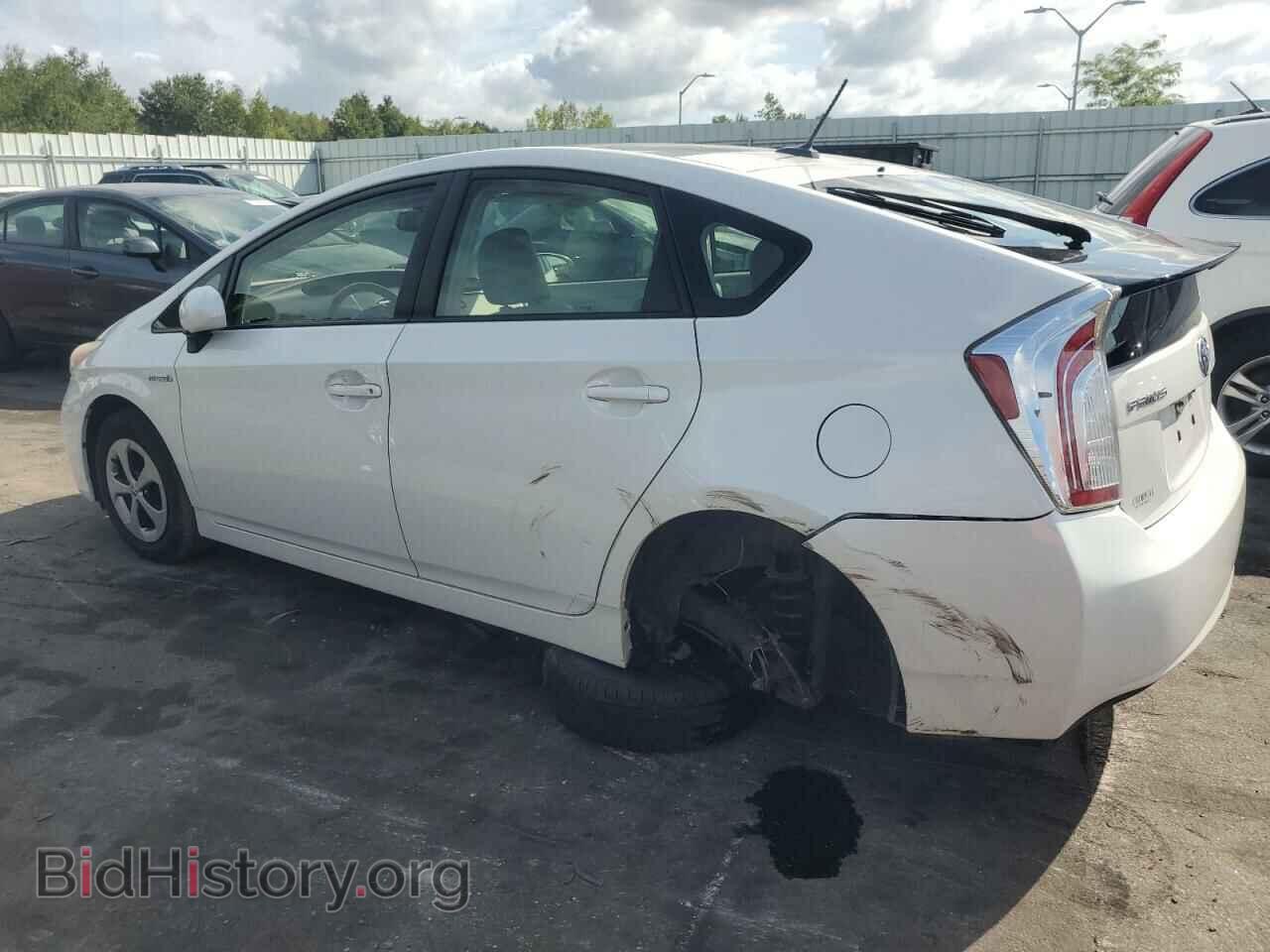 2012 TOYOTA PRIUS - VIN: JTDKN3DUXC5469726 - Фото 2