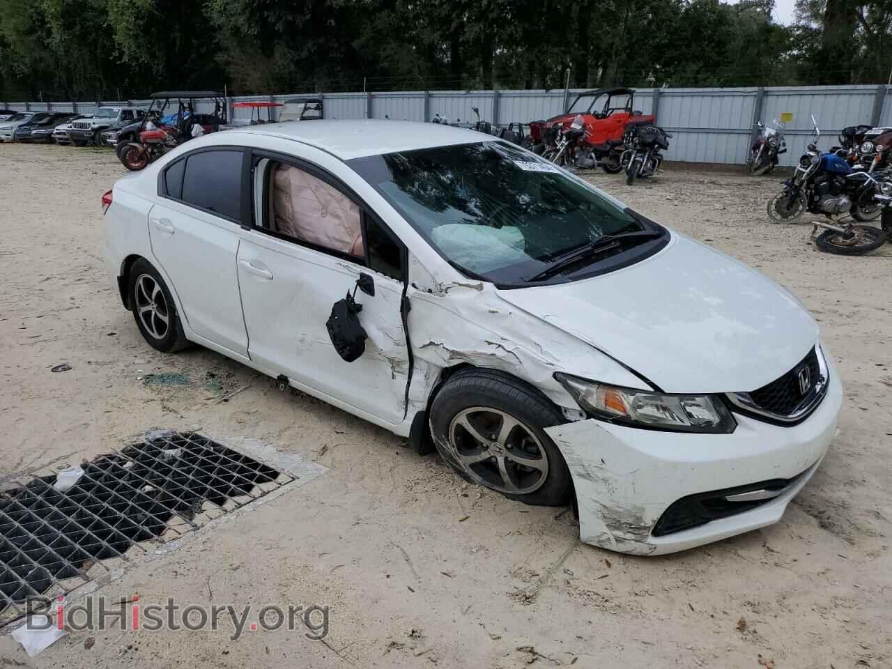 2015 HONDA CIVIC - VIN: 19XFB2F72FE036129 - Фото 4