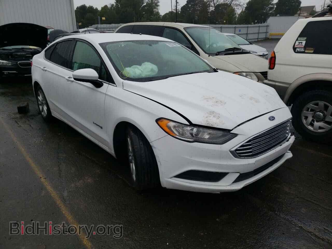 Фотография 3FA6P0LU5HR385271 - FORD FUSION 2017