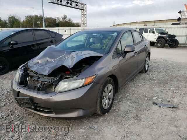 2012 HONDA CIVIC - VIN: 19XFB2F5XCE349889 - Фото 2