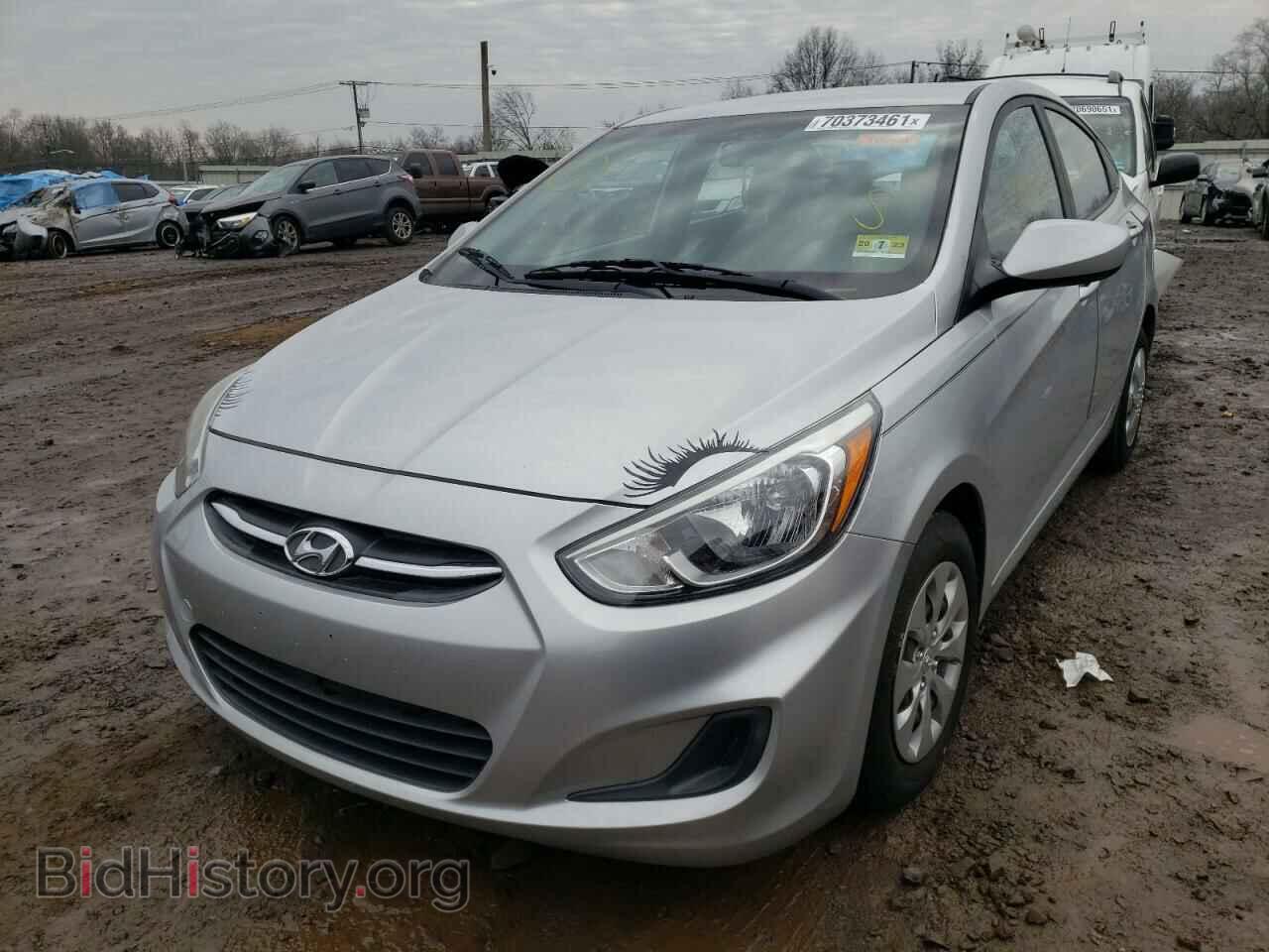 2016 HYUNDAI ACCENT - VIN: KMHCT4AE1GU065069 - Фото 2