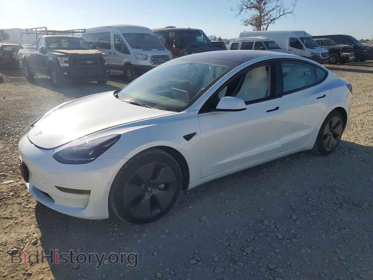 Фотография 5YJ3E1EA9MF098734 - TESLA MODEL 3 2021