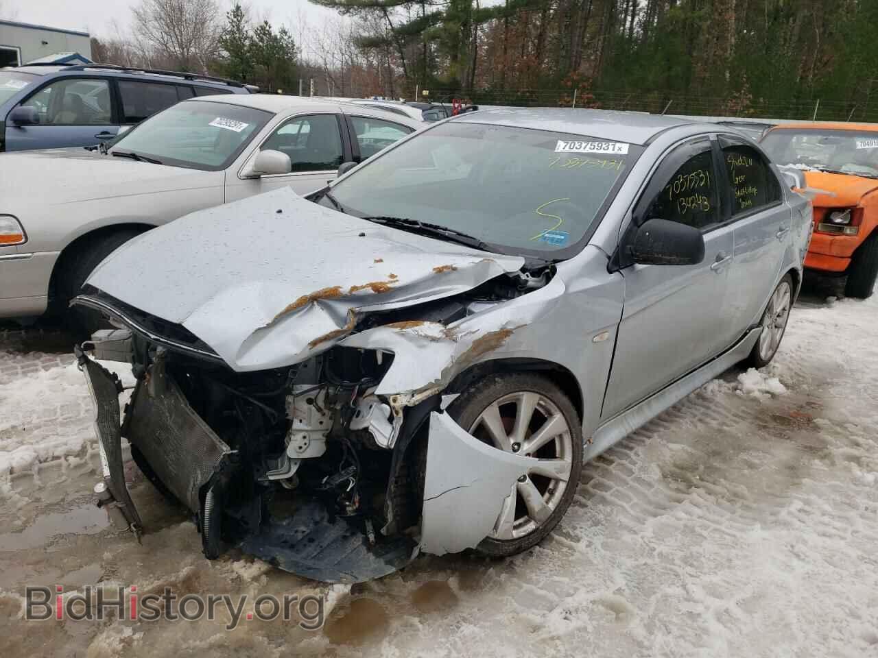 2014 MITSUBISHI LANCER - VIN: JA32U8FW1EU005696 - Фото 2
