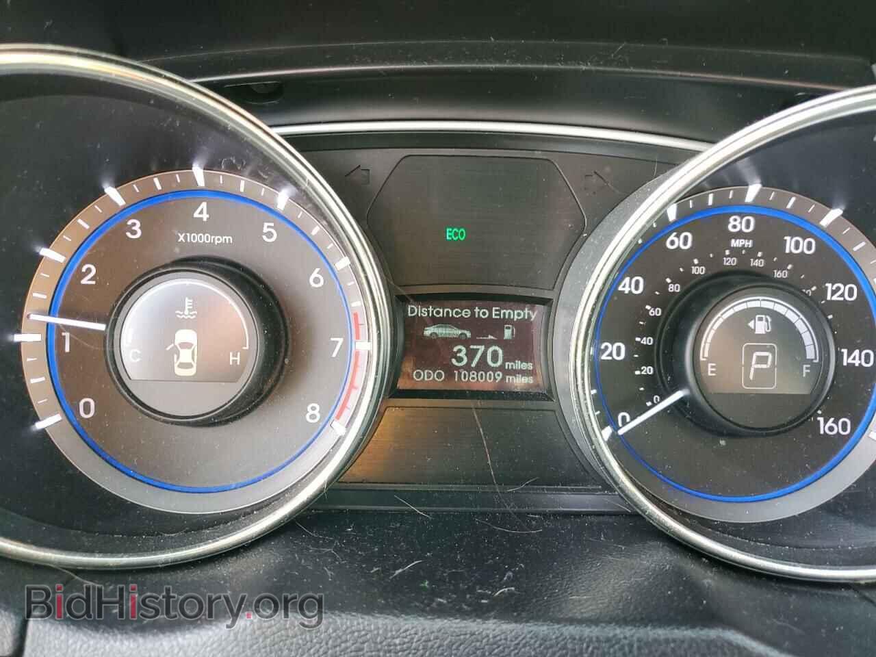 2012 HYUNDAI SONATA - VIN: 5NPEC4AC0CH332220 - Фото 9