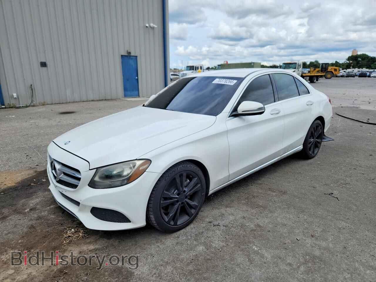 Photo 55SWF4JB2GU123941 - MERCEDES-BENZ C-CLASS 2016