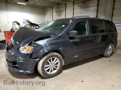 2013 Dodge CARAVAN SXT, charcoal — VIN 2C4RDGCG7DR817619, Copart