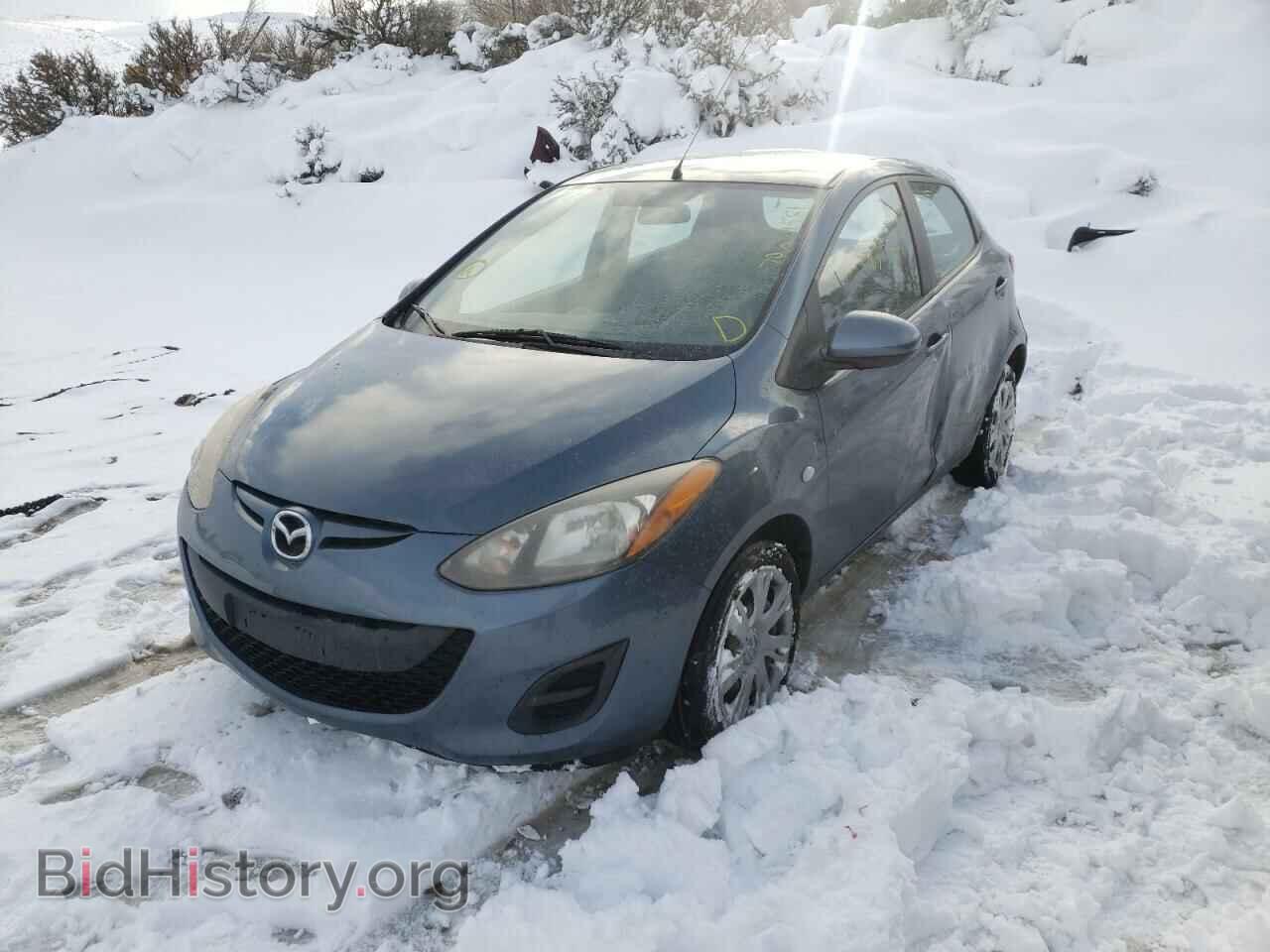 2014 MAZDA 2 - VIN: JM1DE1KZ3E0186547 - Фото 2
