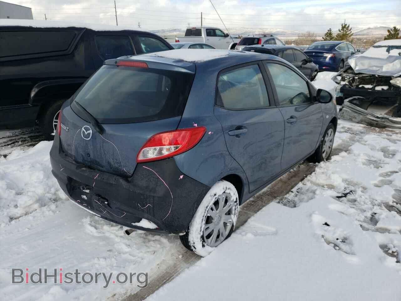 2014 MAZDA 2 - VIN: JM1DE1KZ3E0186547 - Фото 4