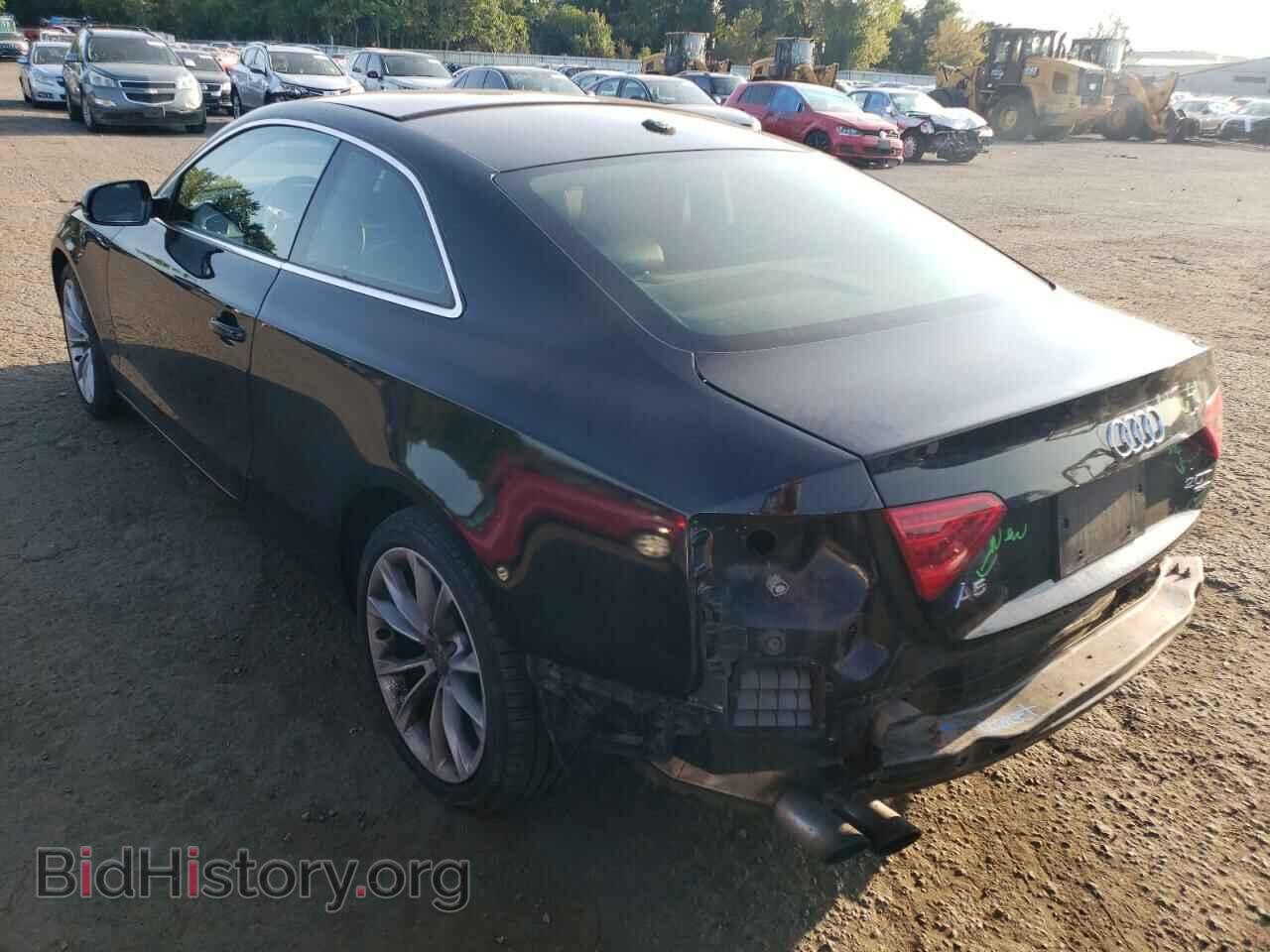 2013 AUDI A5 - VIN: WAULFAFR0DA053933 - Фото 2