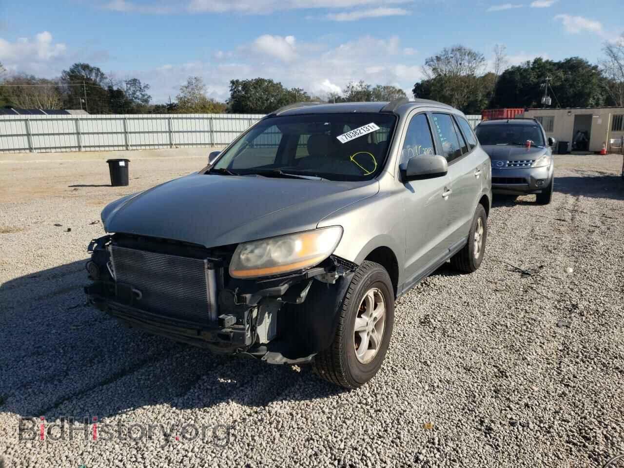 2008 HYUNDAI SANTA FE - VIN: 5NMSG13D68H190861 - Фото 2