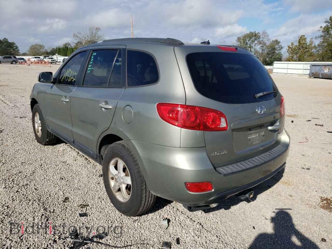 2008 HYUNDAI SANTA FE - VIN: 5NMSG13D68H190861 - Фото 3