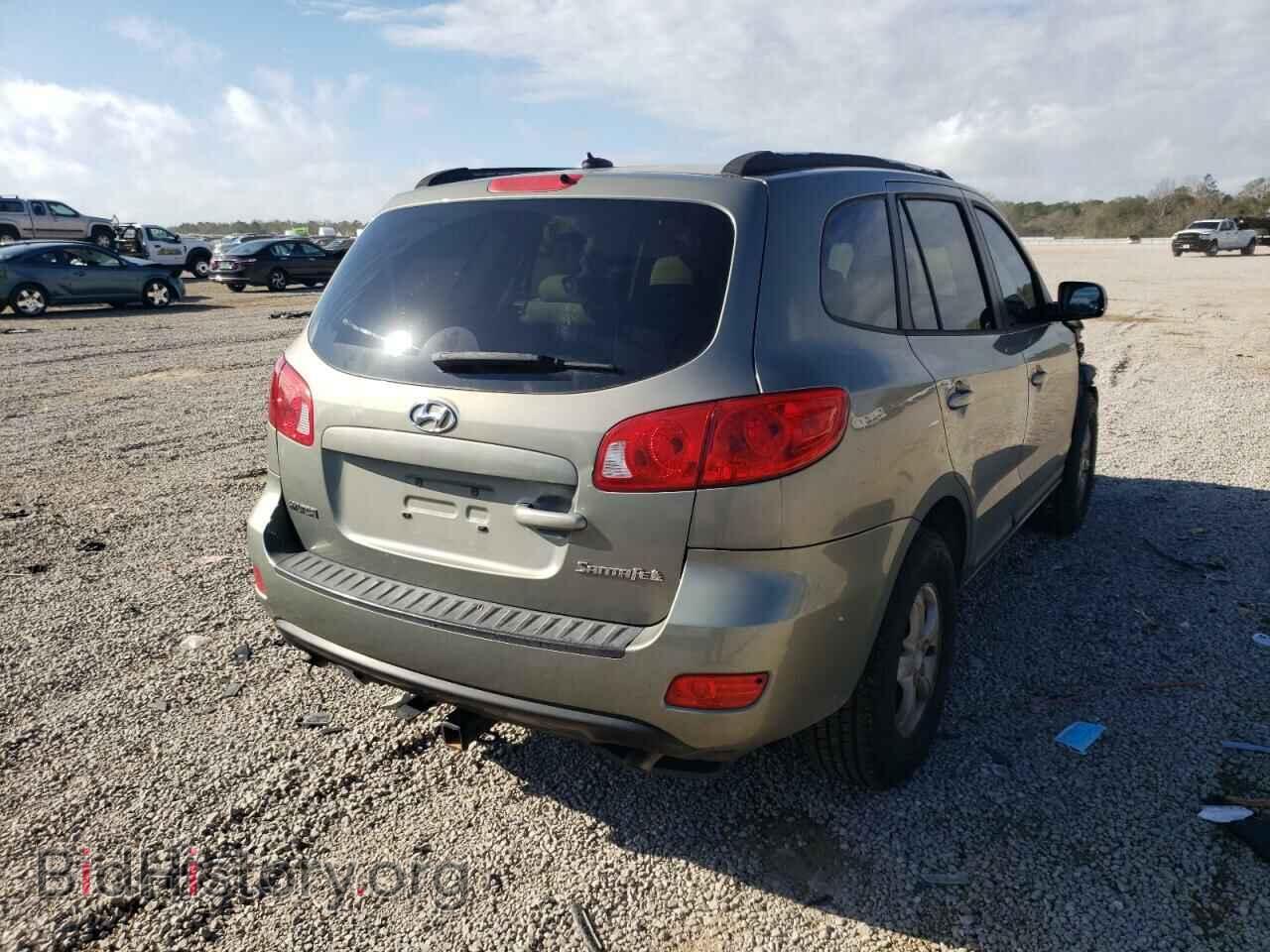 2008 HYUNDAI SANTA FE - VIN: 5NMSG13D68H190861 - Фото 4