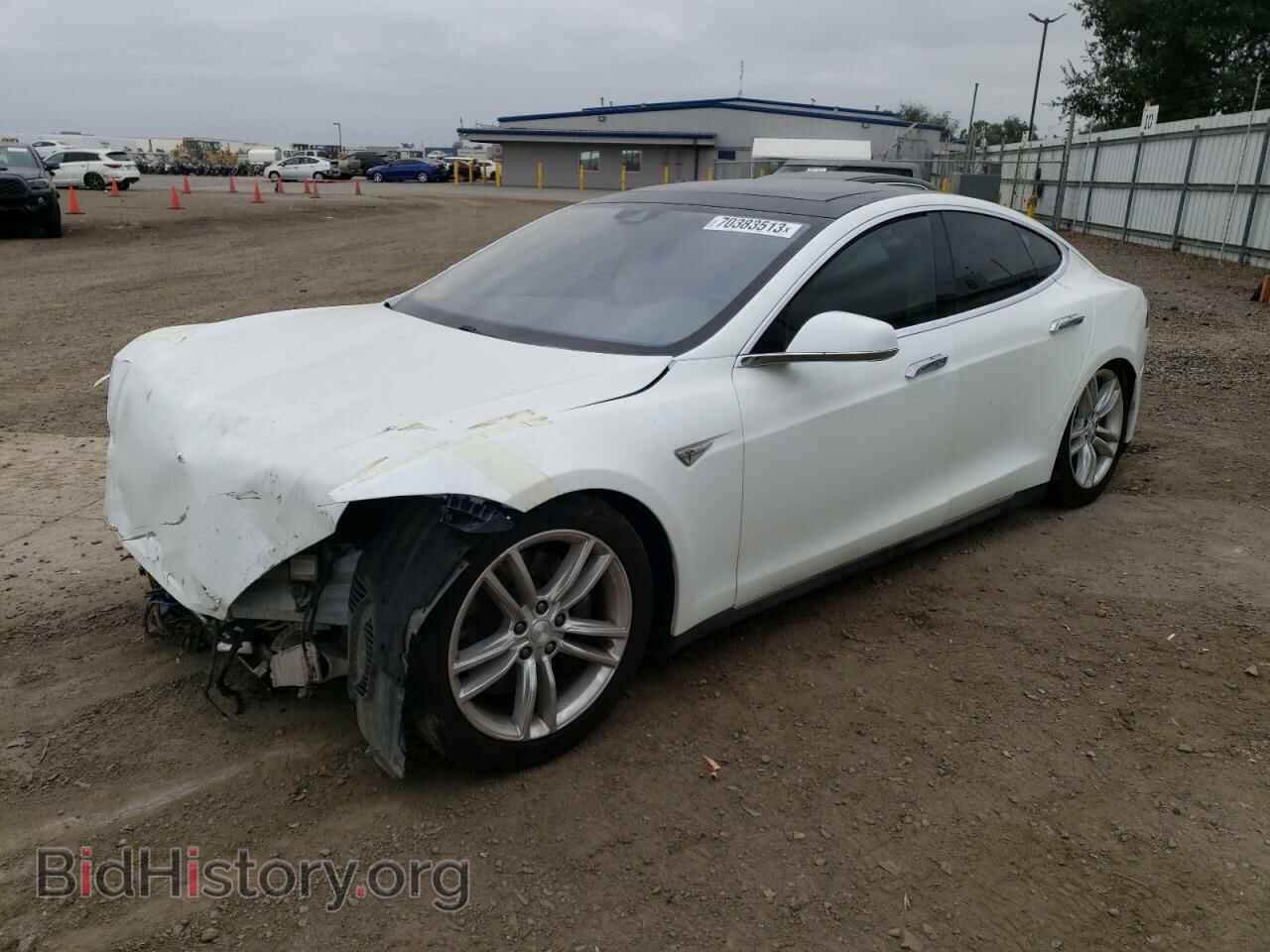 Photo 5YJSA1V13FF099100 - TESLA MODEL S 2015