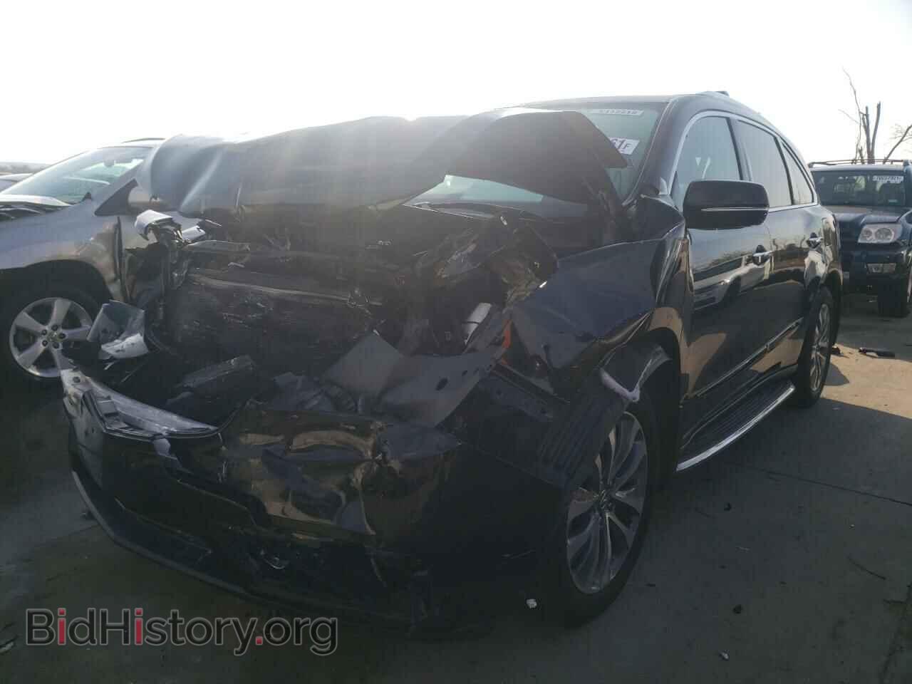 2016 ACURA MDX - VIN: 5FRYD3H46GB004645 - Фото 2