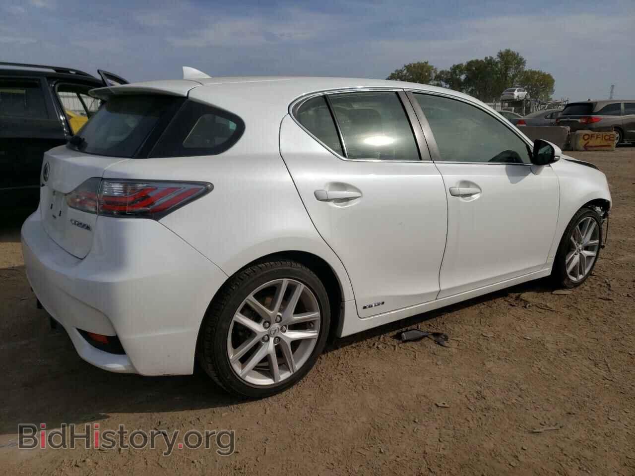 2014 LEXUS CT 200 - VIN: JTHKD5BH8E2175488 - Фото 3