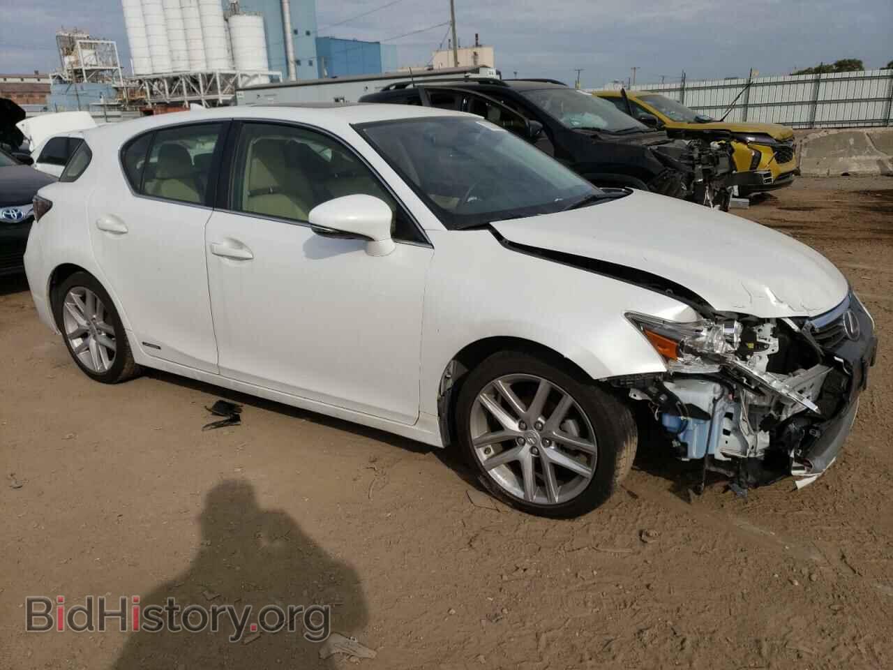 2014 LEXUS CT 200 - VIN: JTHKD5BH8E2175488 - Фото 4