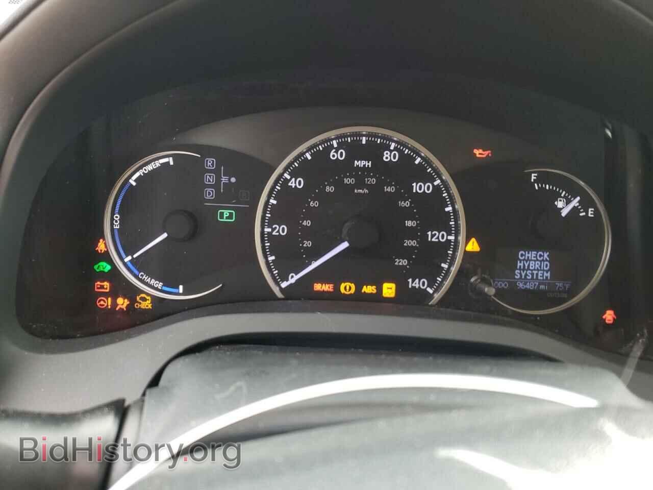 2014 LEXUS CT 200 - VIN: JTHKD5BH8E2175488 - Фото 9
