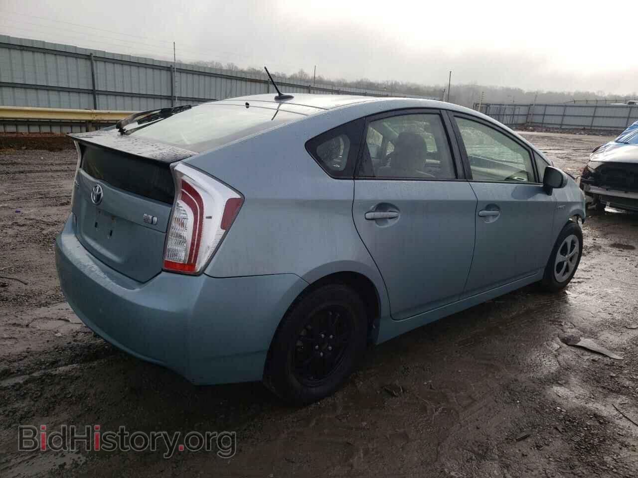 2014 TOYOTA PRIUS - VIN: JTDKN3DU9E1782907 - Фото 3