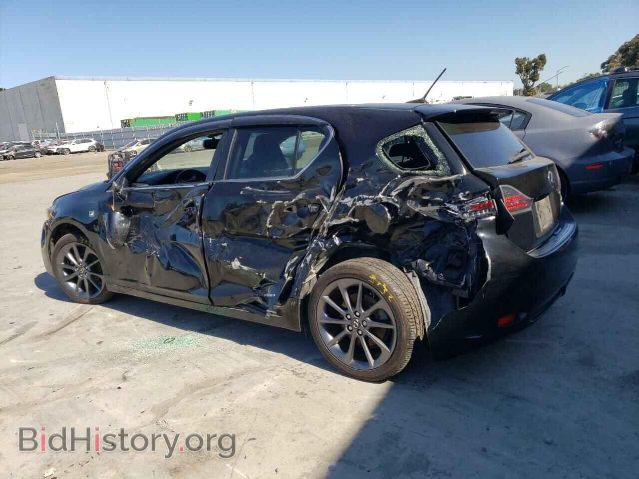 2013 LEXUS CT 200 - VIN: JTHKD5BH7D2168045 - Фото 2