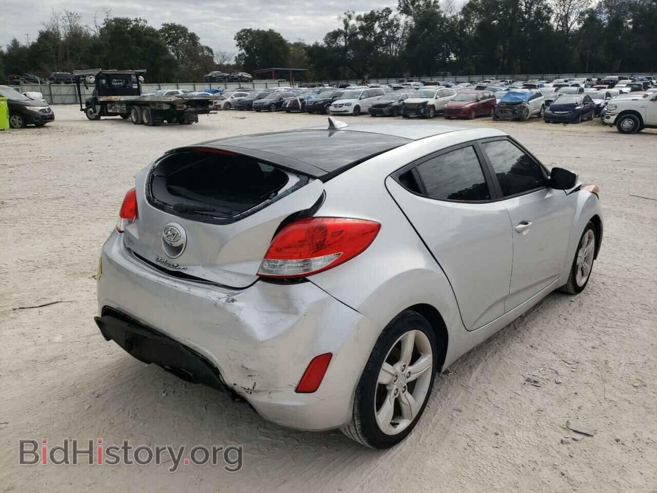2014 HYUNDAI VELOSTER - VIN: KMHTC6ADXEU200713 - Фото 4