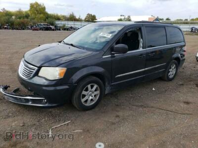 2011 Chrysler MINIVAN Town & COU, черный — VIN 2A4RR5DG5BR782400, Copart