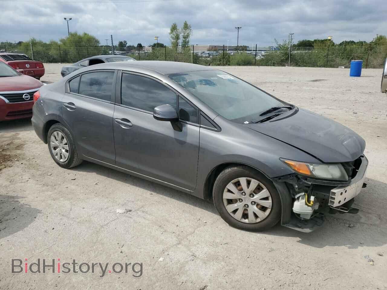 2012 HONDA CIVIC - VIN: 2HGFB2F54CH605627 - Фото 4