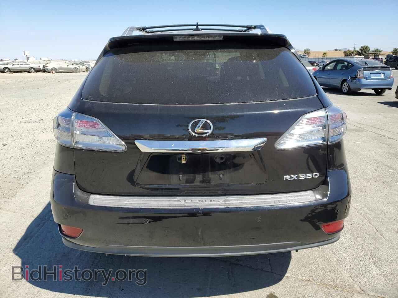 2011 LEXUS RX350 - VIN: 2T2BK1BA6BC081315 - Фото 6