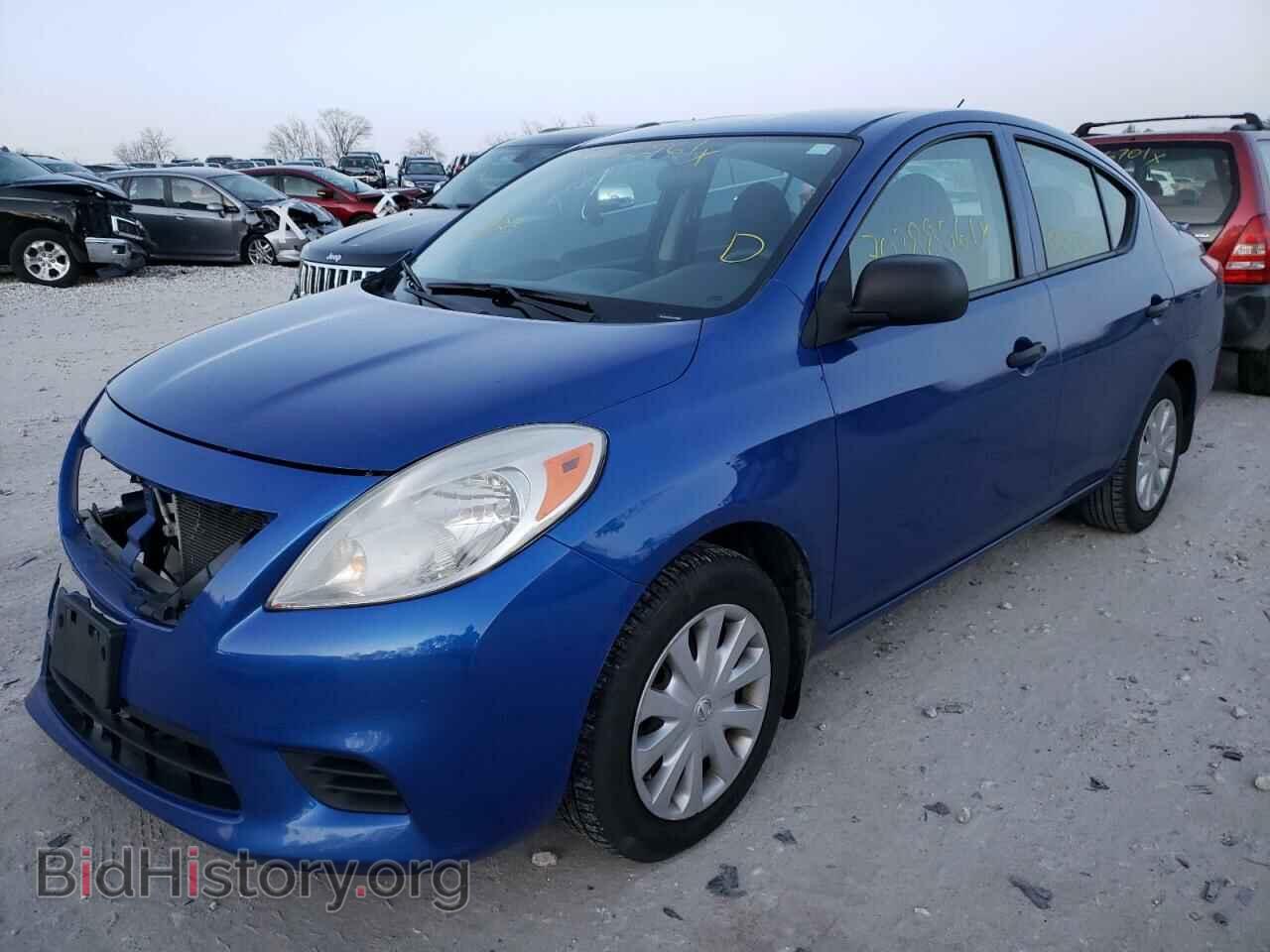 2014 NISSAN VERSA - VIN: 3N1CN7AP1EL835024 - Фото 2