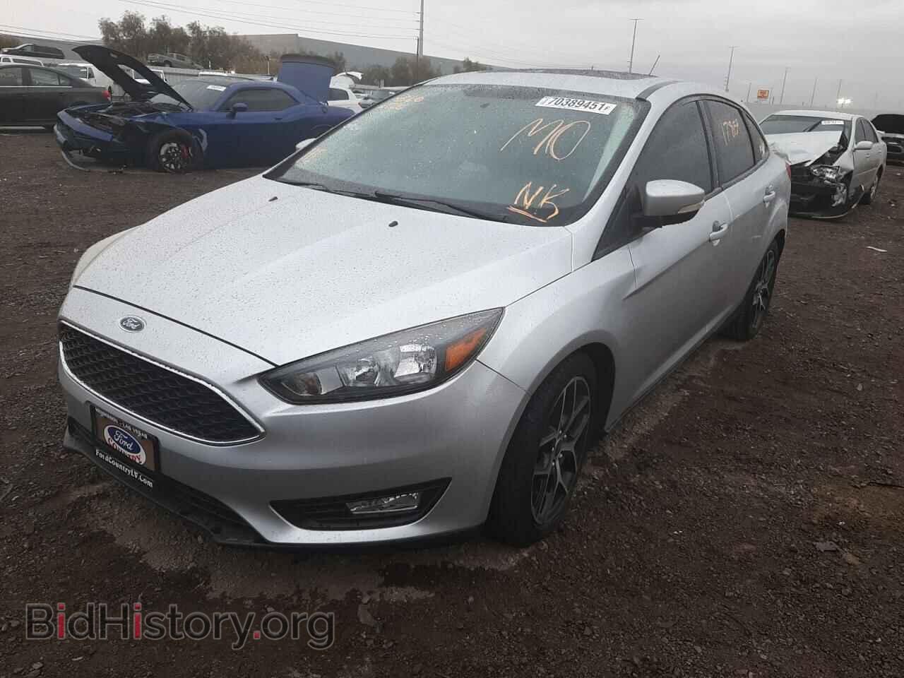 2017 FORD FOCUS - VIN: 1FADP3H25HL343827 - Фото 2