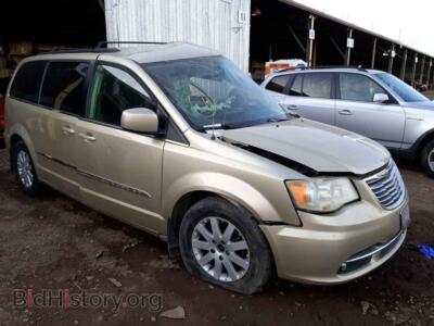 2011 Chrysler MINIVAN Town & COU, gold — VIN 2A4RR8DG3BR615874, Copart