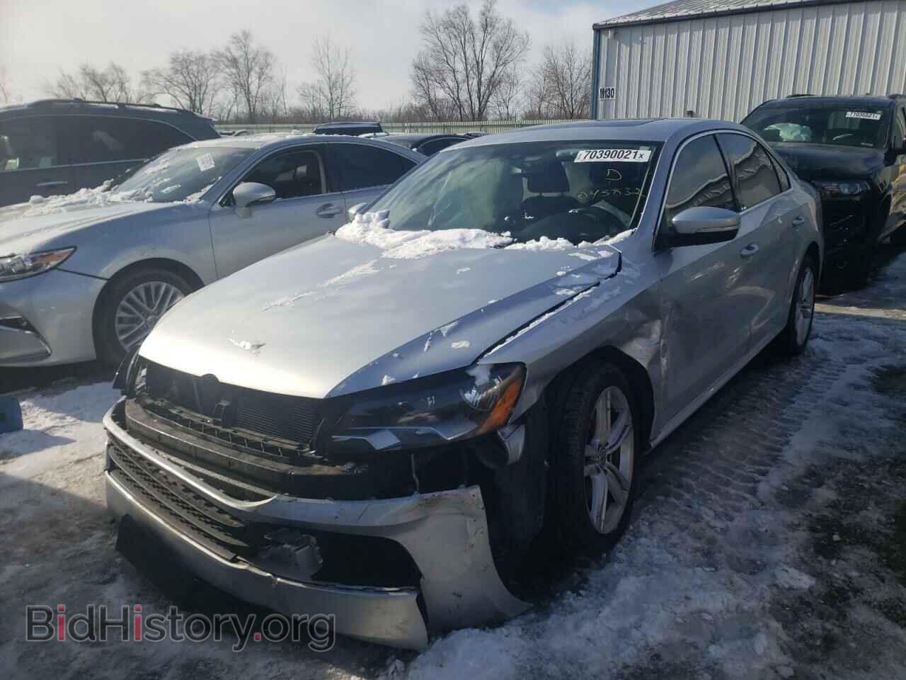 2014 VOLKSWAGEN PASSAT - VIN: 1VWBN7A36EC045832 - Фото 2