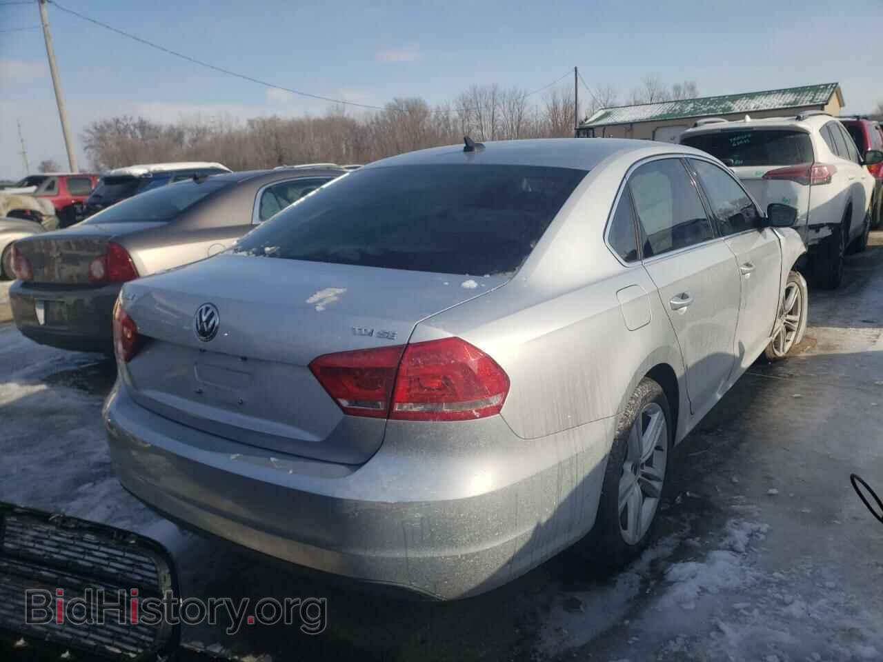 2014 VOLKSWAGEN PASSAT - VIN: 1VWBN7A36EC045832 - Фото 4
