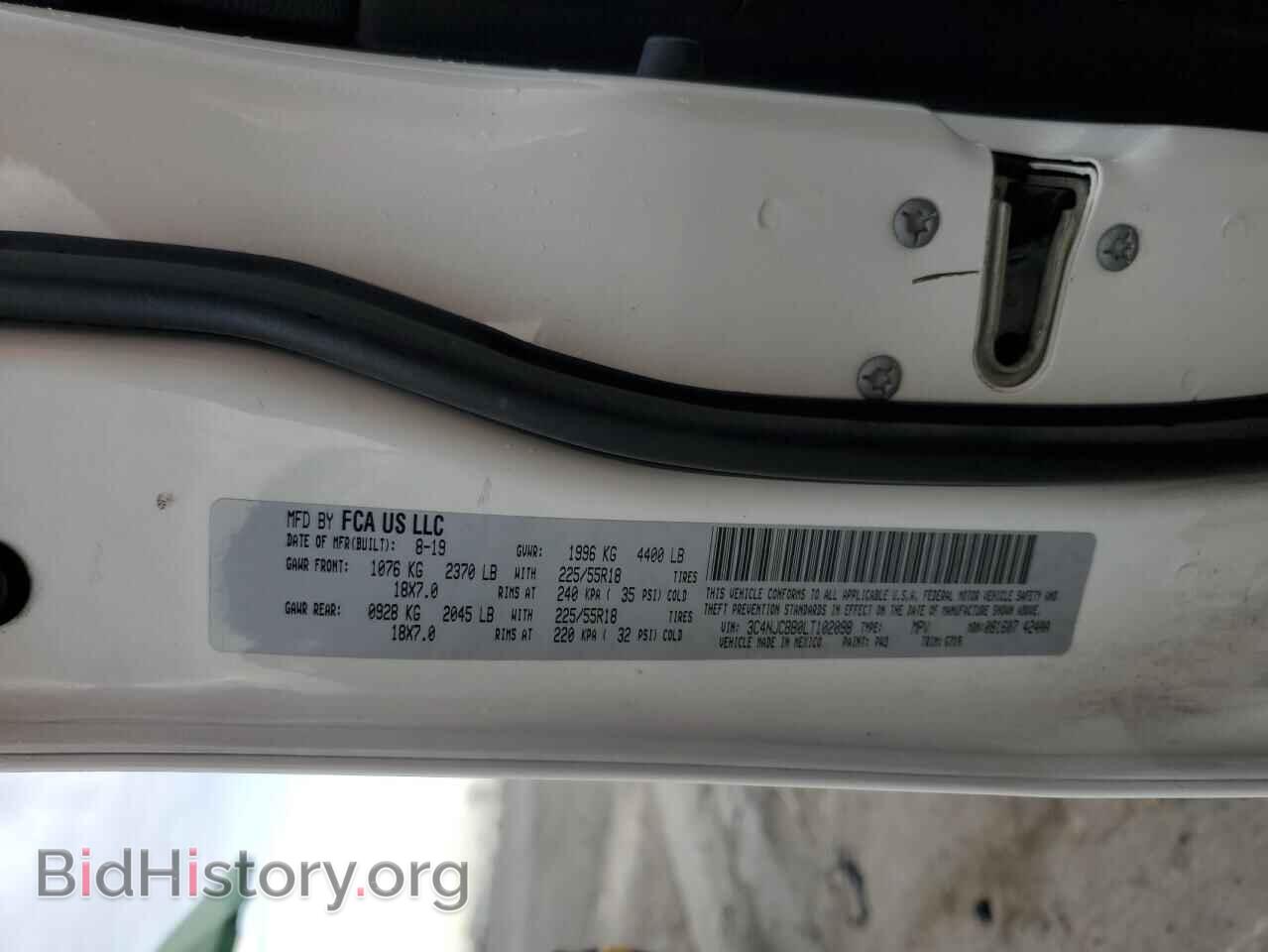2020 JEEP COMPASS - VIN: 3C4NJCBB0LT102098 - Фото 13