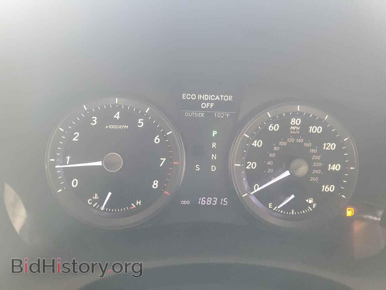 2012 LEXUS ES350 - VIN: JTHBK1EGXC2502312 - Фото 9