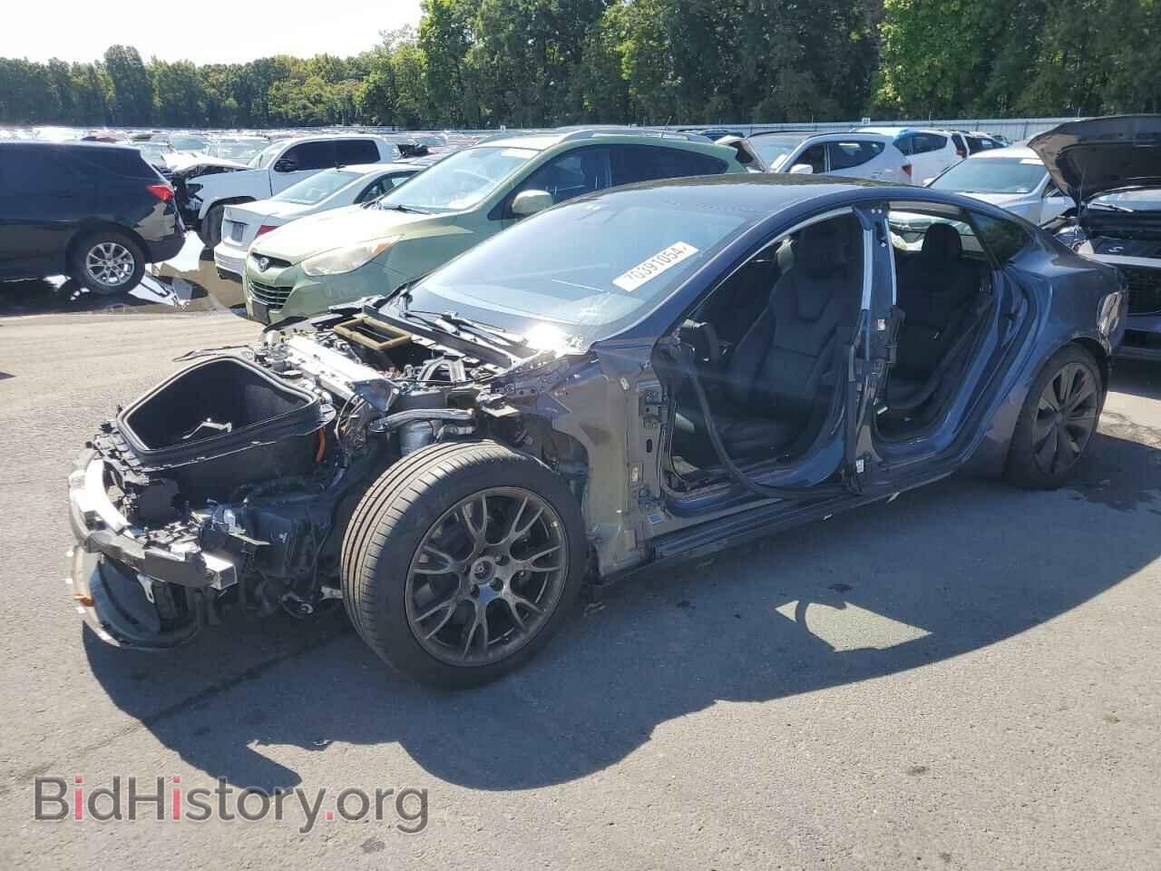 Photo 5YJSA1E52NF489218 - TESLA MODEL S 2022