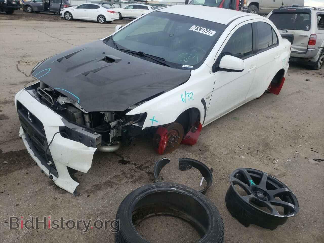2011 MITSUBISHI EVO - VIN: JA32W5FV1BU044302 - Фото 2