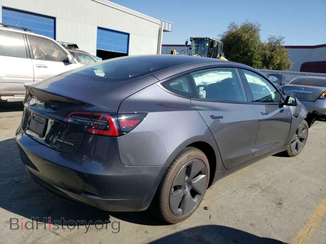 2022 TESLA MODEL 3 - VIN: 5YJ3E1EB7NF323730 - Фото 3