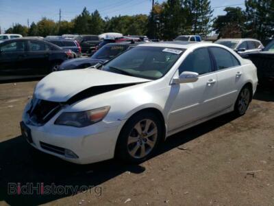 2009 Acura RL, белый — VIN JH4KB26619C002019, Copart