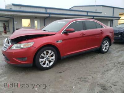 2011 Ford TAURUS Taurus SEL, красный — VIN 1FAHP2EW6BG103754, Copart