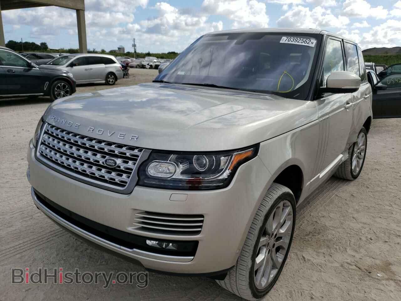 Photo SALGS2VF4GA279239 - LAND ROVER RANGEROVER 2016