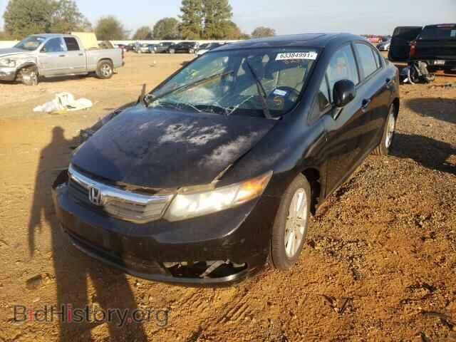 2012 HONDA CIVIC - VIN: 2HGFB2F90CH508251 - Фото 2