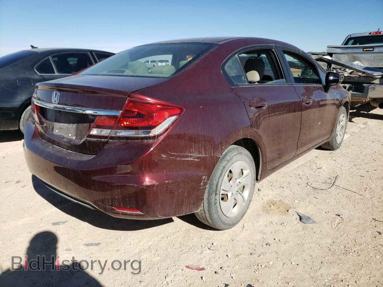 2013 HONDA CIVIC - VIN: 19XFB2F55DE091945 - Фото 4