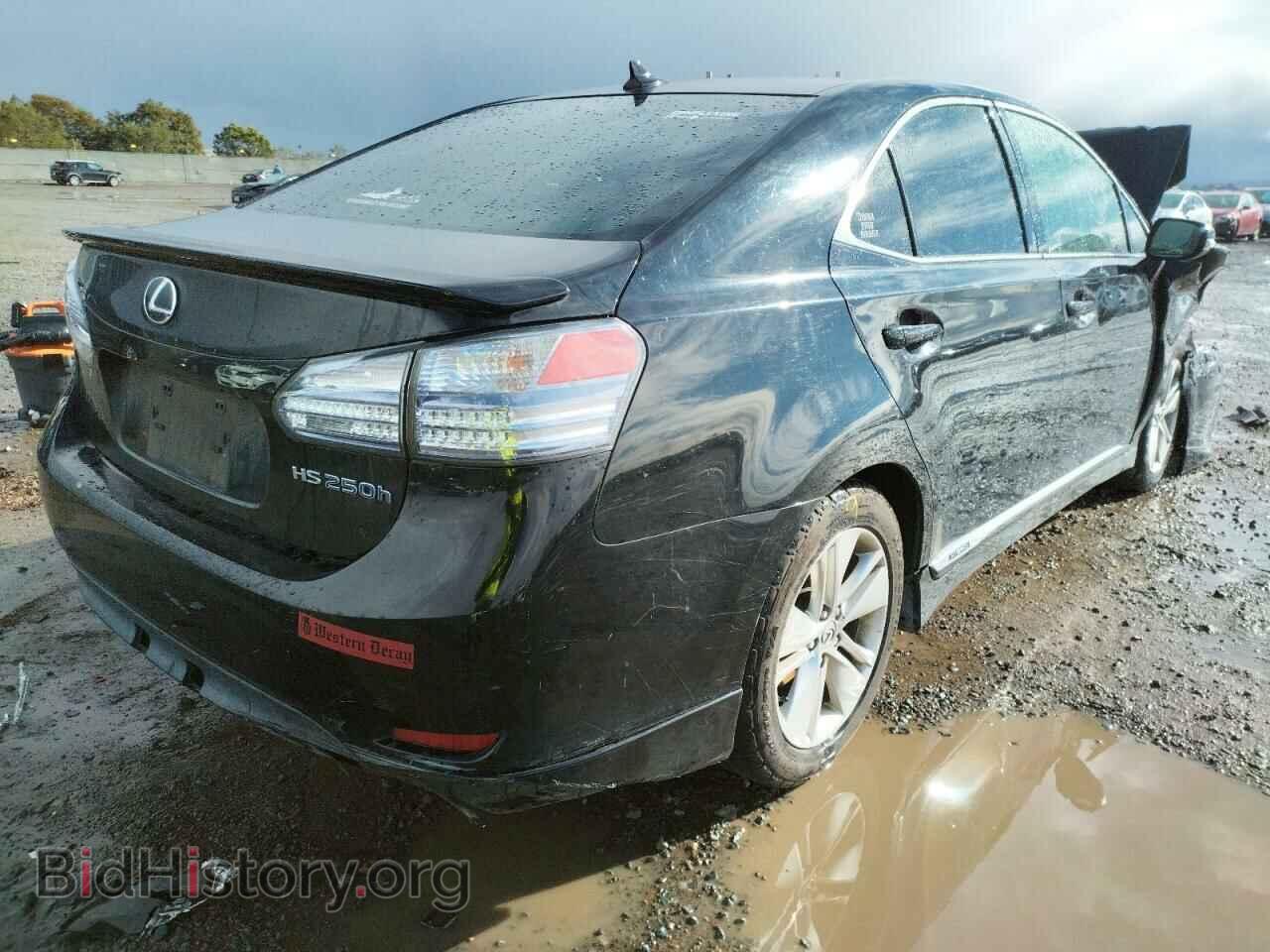 2011 LEXUS HS - VIN: JTHBB1BA8B2046177 - Фото 4