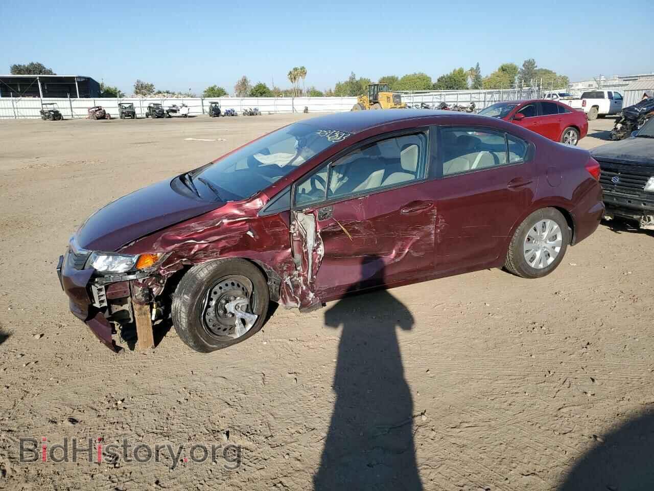 Фотография 19XFB2E5XCE064109 - HONDA CIVIC 2012