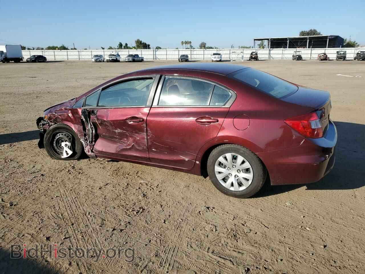 2012 HONDA CIVIC - VIN: 19XFB2E5XCE064109 - Фото 2