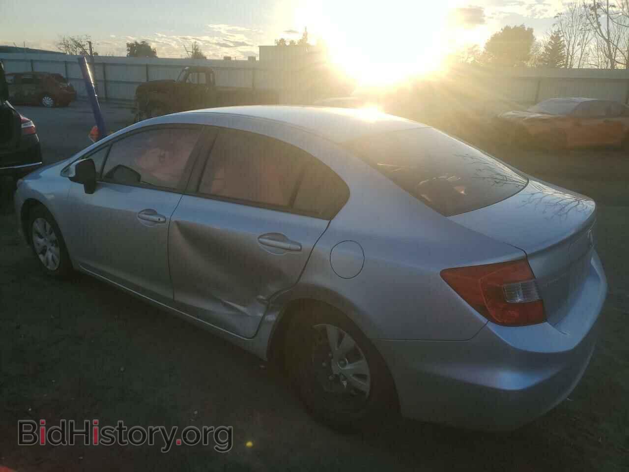 2012 HONDA CIVIC - VIN: 19XFB2F59CE360009 - Фото 2