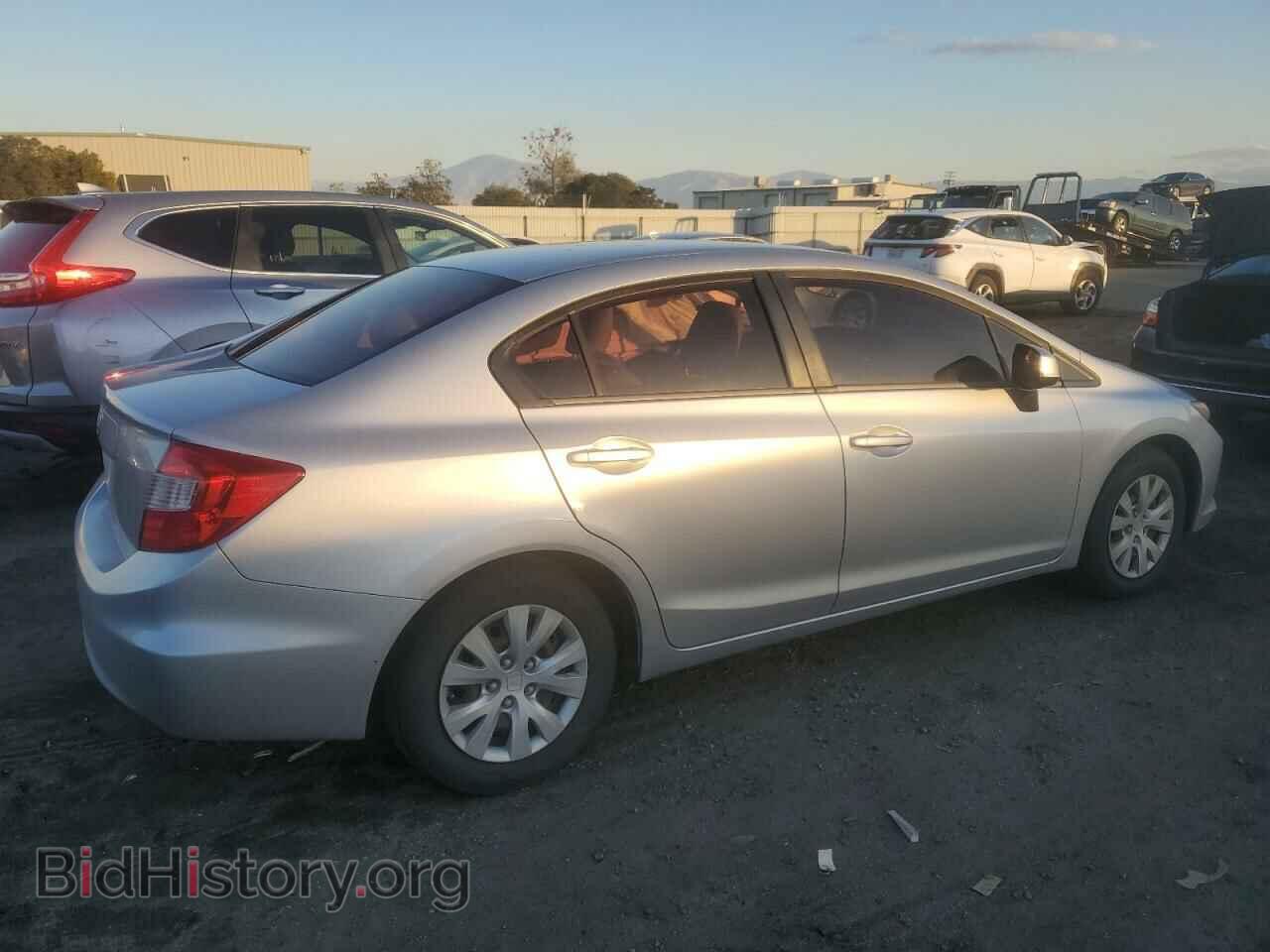2012 HONDA CIVIC - VIN: 19XFB2F59CE360009 - Фото 3