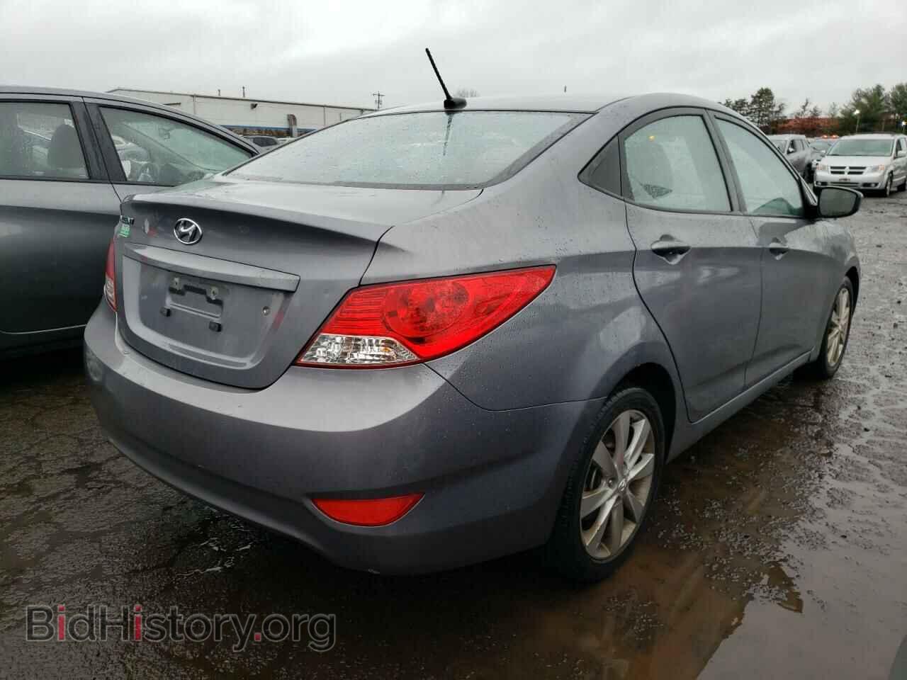 2014 HYUNDAI ACCENT - VIN: KMHCU4AE2EU761322 - Фото 3