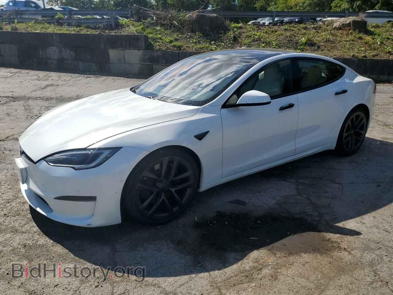 Фотография 5YJSA1E53NF489759 - TESLA MODEL S 2022