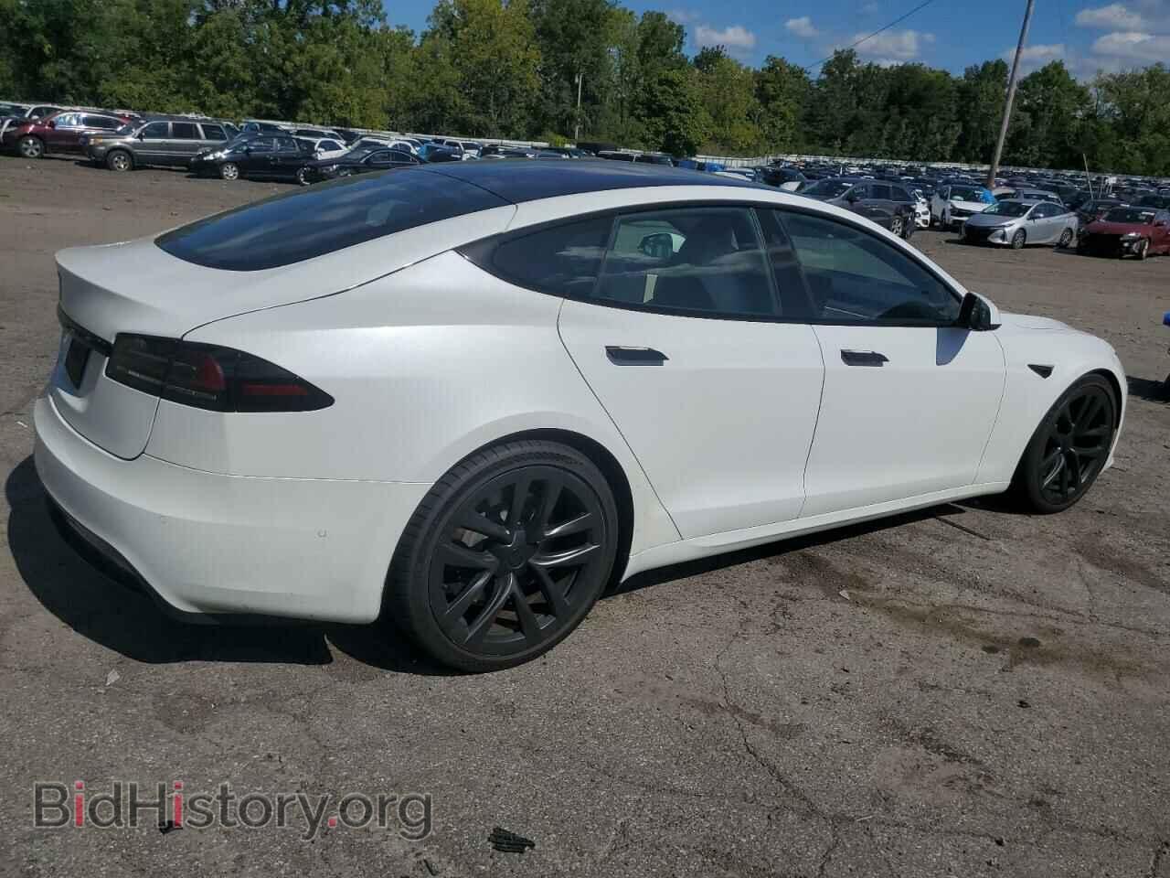 2022 TESLA MODEL S - VIN: 5YJSA1E53NF489759 - Фото 3